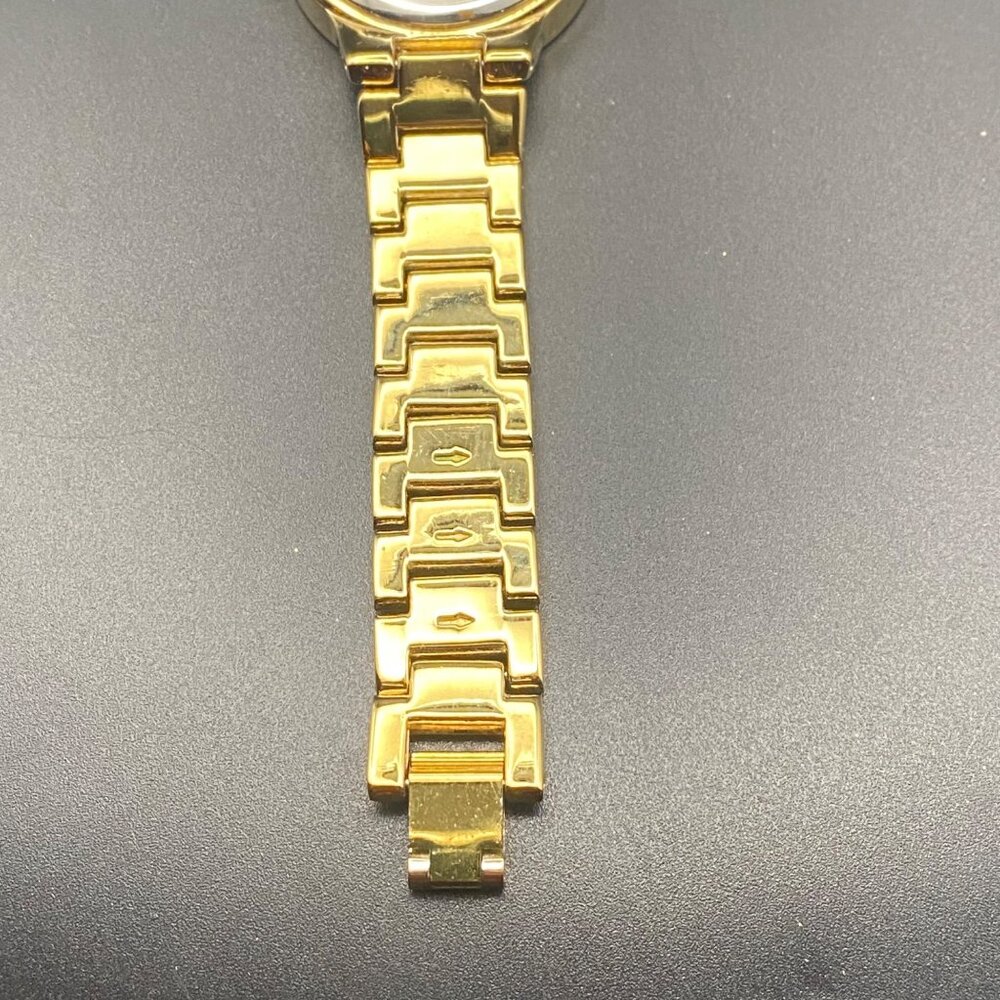 Anne Klein Womens Gold Tone Diamond Watch MOP Dial New Battery Runs AK2670 - Picture 4 of 7